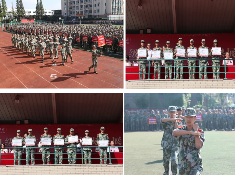 軍訓(xùn)匯演 青春飛揚