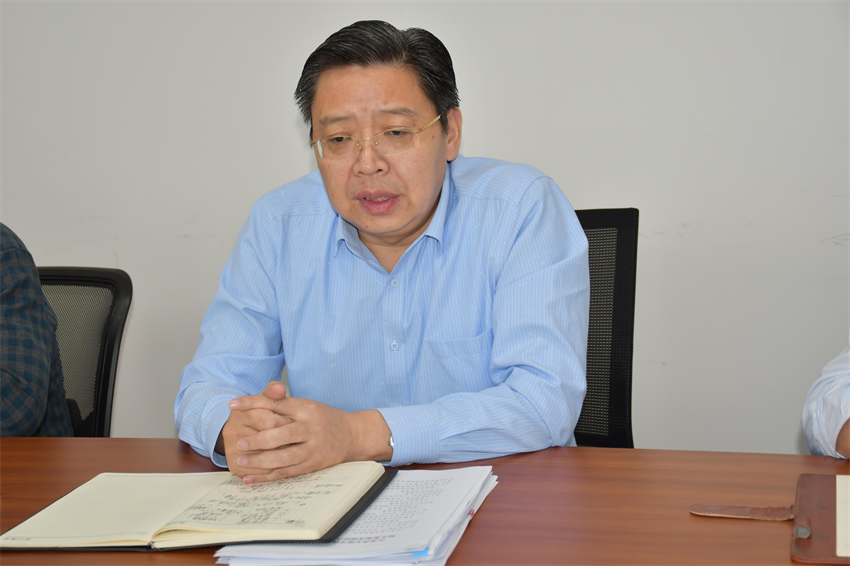 學(xué)校黨委書記、校長(zhǎng)李虎一行深入學(xué)生工作處(團(tuán)委)開展調(diào)研